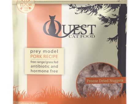 BUNDLE DEAL : Quest Prey Model Pork Recipe Grain-Free Freeze-Dried Raw Cat Food 10oz Discount