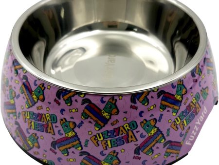 15% OFF: FuzzYard Easy Feeder Dog Bowl (FuzzYard Fiesta) Online now