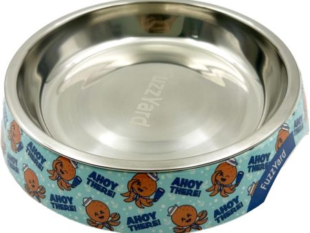 15% OFF: FuzzYard Easy Feeder Cat Bowl (Ahoy There!) Online now