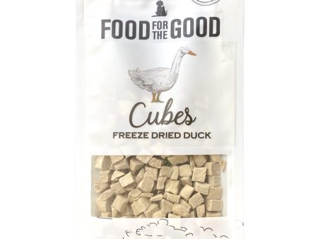 25% OFF: Food For The Good Duck Cubes Freeze-Dried Treats For Cats & Dogs 70g on Sale