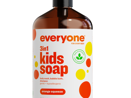 Everyone 3 In 1 Kids Soap Orange squeeze (946 ML) Online