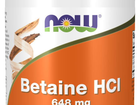 Betaine HCI 648 mg  120 Capsules Vegan For Discount