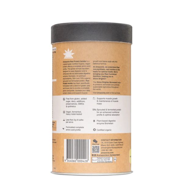 AMAZONIA Raw Protein Isolate Vanilla 1KG Discount