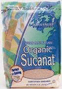 Sucanat, 100% Organic Dried Cane Jui, 12 x 2 lbs. by Wholesome Supply