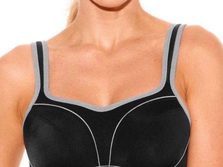 Fit Fully Yours - Pauline Sports Bra - Black Fashion