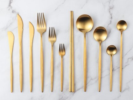 Stockholm Matte Flatware Pieces Online Sale