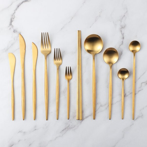 Stockholm Matte Flatware Pieces Online Sale