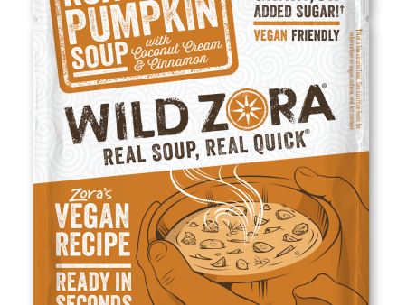 Wild Zora    Instant Soup Roasted Pumpkin with Coconut Cream & Cinnamon 0.5 oz Cheap