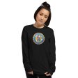 Color Throat-Chakra Long Sleeve Shirt For Cheap