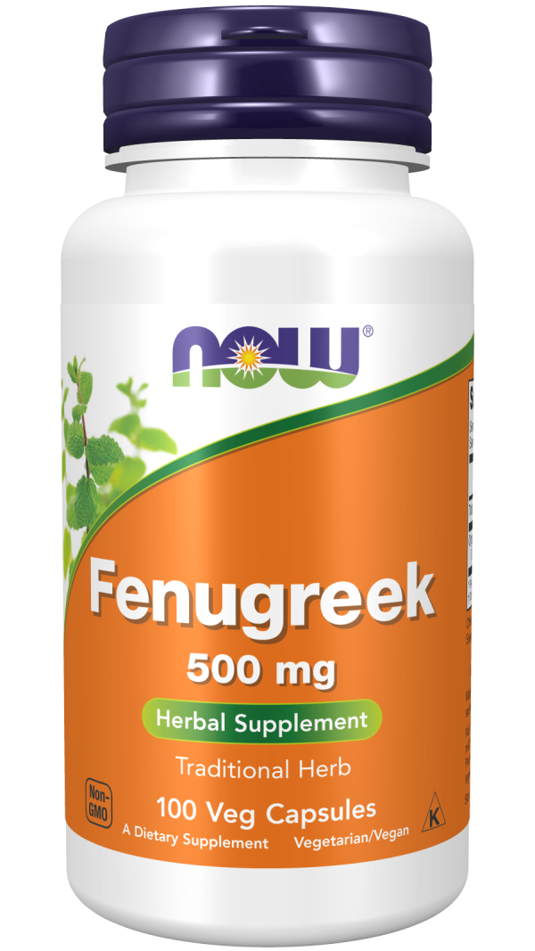 Fenugreek 500 mg 100 Veg Capsules on Sale