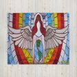 Angel of Healing Throw Blanket - Red Theme For Discount