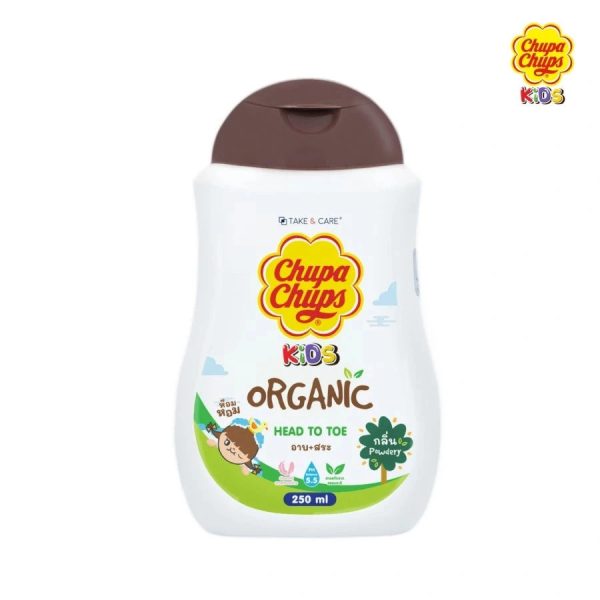 Chupa Chups Kids Organic Head To Toe 2in1 250ML Online now