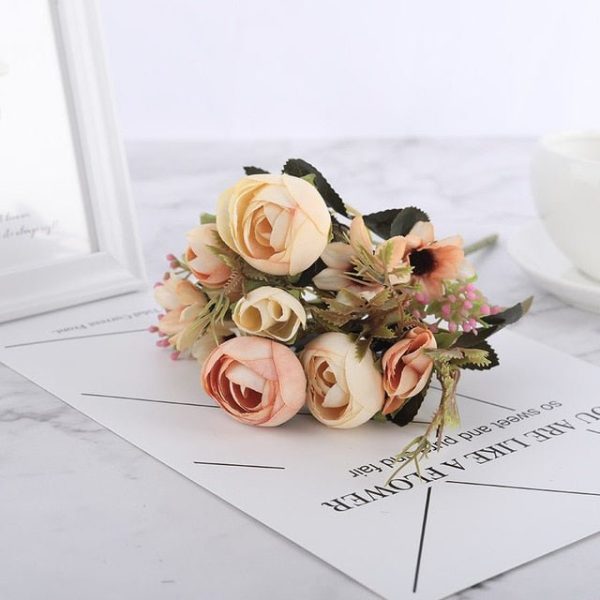 Silk Daisy & Rose Bouquet Online now