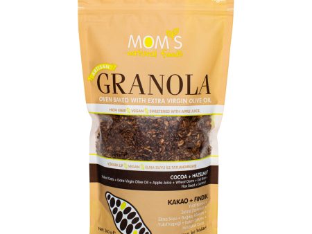 MOM S NATURAL FOODS Cacao + Hazelnut Granola 360 G For Sale