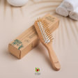 ECO2 Bamboo  Biodegradable Wooden Hair Brush Cheap