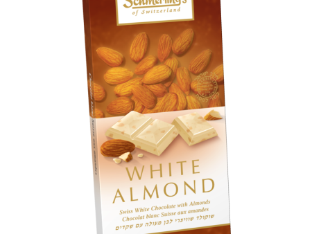 White Chocolate with Almonds, Schmerling, 100g Fashion