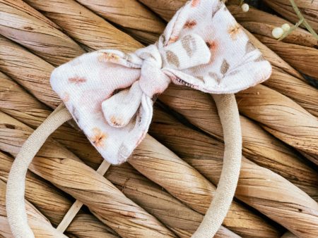 AUDREY Organic Bow headband Online Sale