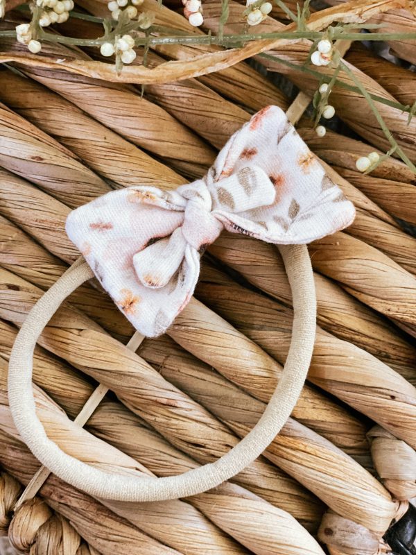 AUDREY Organic Bow headband Online Sale