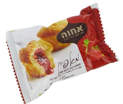 Muffin with Strawberry flavoured filling, Achva, 50g Online