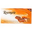 Rosemarie, Fine Swiss milk chocolate with Carmel & Sea salt flavored Perline filling, 100g Online now