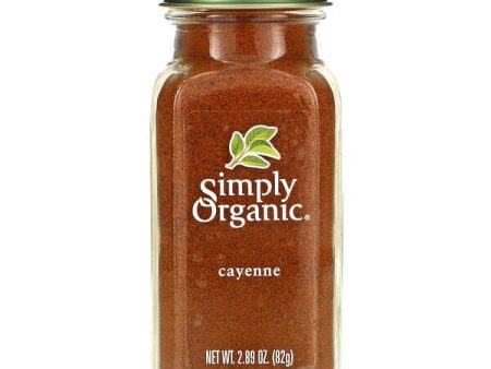 Simply Organic Cayenne Powder 82G For Discount