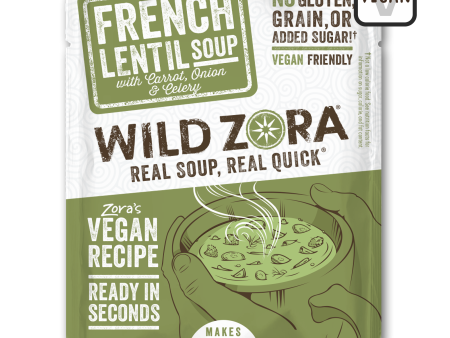 Wild Zora    Instant Soup French Lentil with Carrot, Onion & Celery 0.5 oz Discount