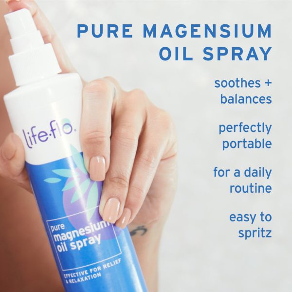 Life-flo Pure Magnesium Oil Spray For Discount