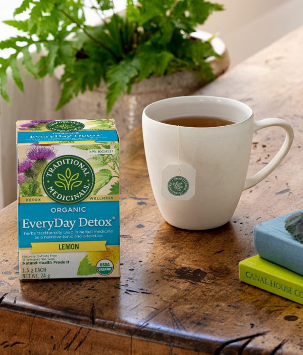 Traditional Medicinals Organic EveryDay Detox Lemon 24G Online Sale