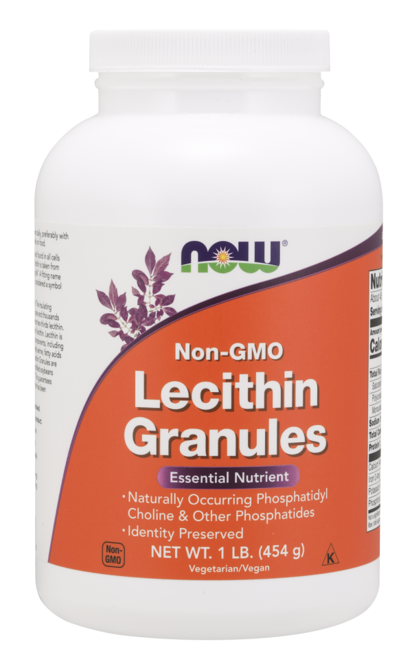 Lecithin Granules Non-GMO 1 LB Identity Preserved (IP) Soy with Choline, Inositol.... on Sale