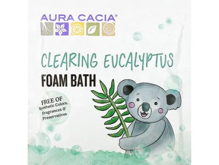 AURA CACIA, Foam Bath, Clearing Eucalyptus, 70.9G on Sale