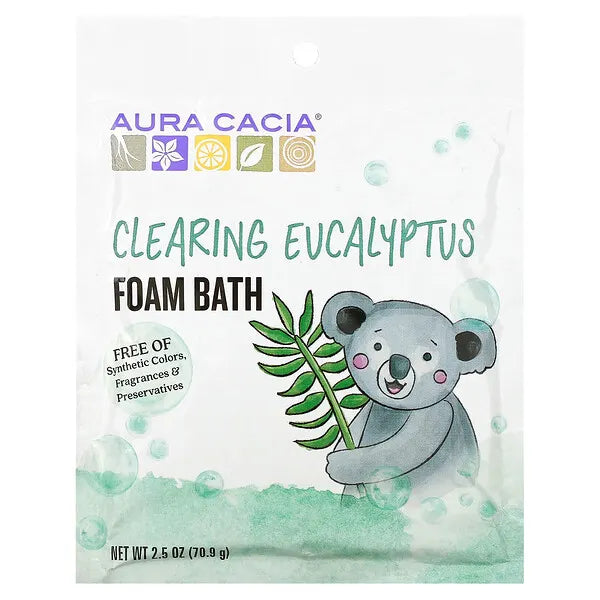 AURA CACIA, Foam Bath, Clearing Eucalyptus, 70.9G on Sale