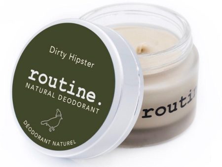 Routine Deodorant Creme - Dirty Hipster No. 1 - Vegan (no beeswax) Online Sale