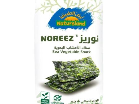 Natureland Noreez Sea Vegetables Snacks  4G For Sale