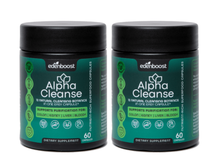 2 Bottles of AlphaCleanse (Discounted) Supply