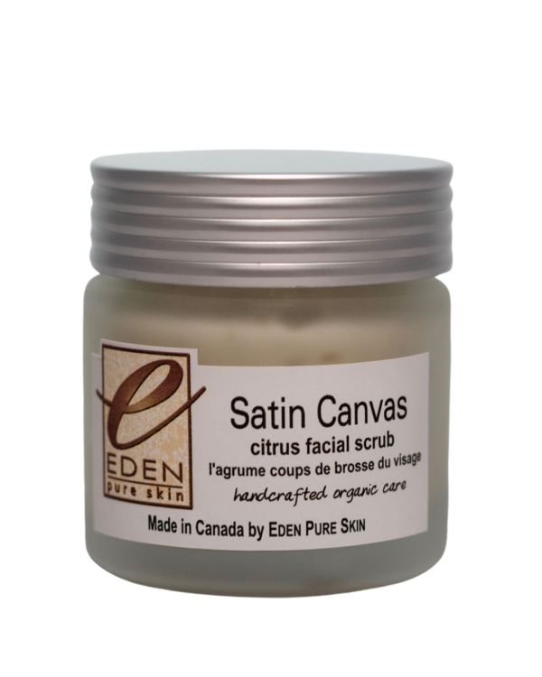 Satin Canvas - citrus facial scrub for ALL SKIN TYPES Online