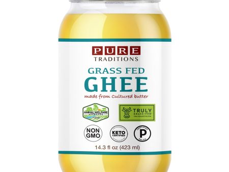 Pure Traditions     Cultured, Grass Fed Ghee, Traditional Cheap