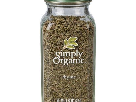 Simply Organic    Thyme .78 oz Discount