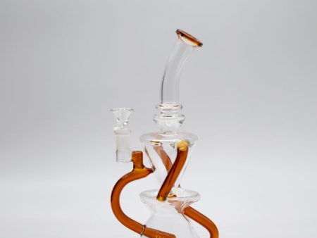 10  Tube Recycler Bong for Sale - LNX473 Online now