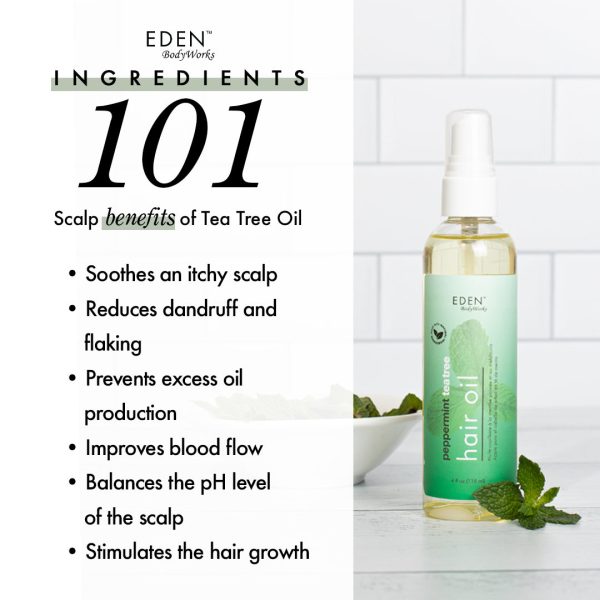 Peppermint Tea Tree Hair Oil Sale