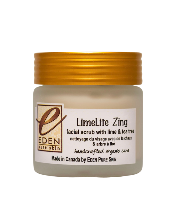 LimeLite Zing - facial scrub with lime & tea tree for COMBINATION   OILY SKIN Discount