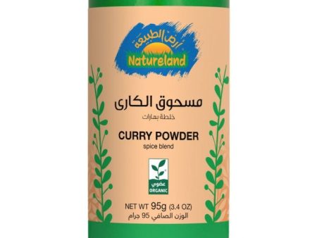 Natureland Curry Powder Spice Blend 95 G Tin Online Sale