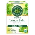 Traditional Medicinals Organic Lemon Balm 24G For Sale