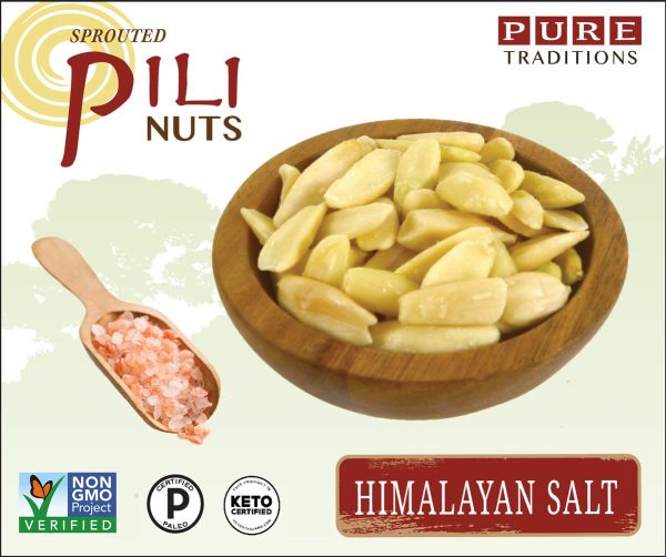 Pure Traditions    Sprouted Pili Nuts, Himalayan Salt Sale