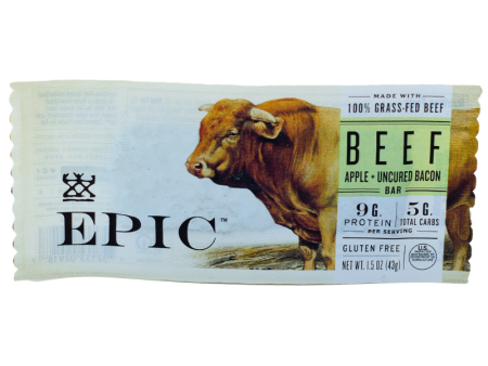 EPIC    Beef Apple & Uncured Bacon Bar 1.5 oz Cheap