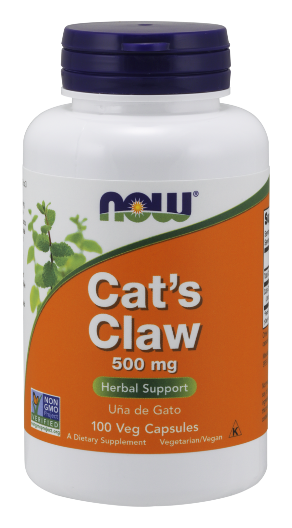 Cat s Claw 500 mg 100 Veg Capsules expiration date 2 2024 Hot on Sale