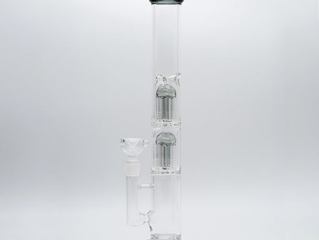 Two Chambers Glass Bong - LNX351 Online Hot Sale