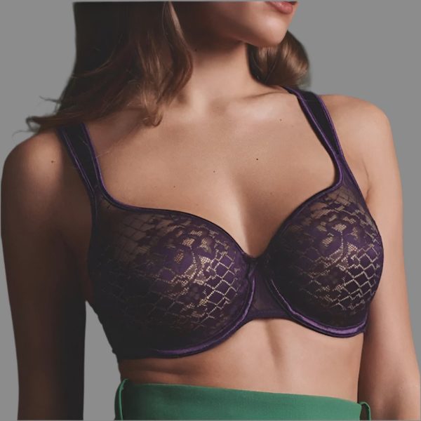 Empreinte - Melody Bra - Burgundy For Discount