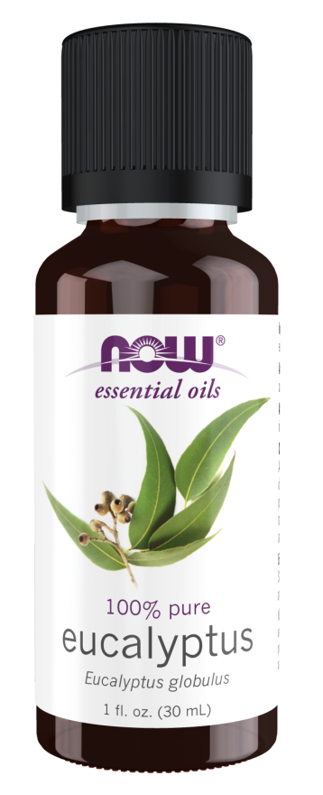 NOW Eucalyptus Globulus Oil 100% Pure  1 fl. oz. on Sale