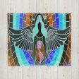 Angel of Healing Throw Blanket - Blue Theme For Discount