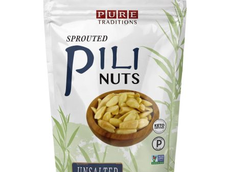 Pure Traditions    Sprouted Pili Nuts, Unsalted Online Sale